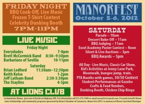 Manor Fest 2012