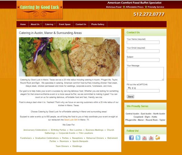 Catering Services near Austin TX | Catering in Manor, TX