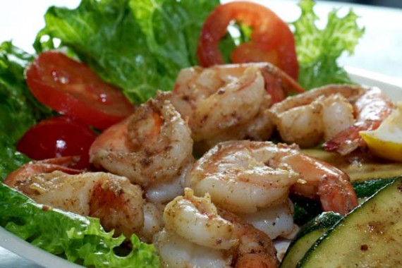 Grilled Shrimp Dinner